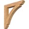 Ekena Millwork Thorton Slat Smooth Bracket, Western Red Cedar, 5 1/2"W x 40"D x 40"H BKT06X40X40THR06SWR - alternate 1